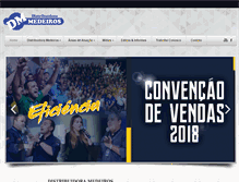 Tablet Screenshot of dmedeiro.com.br